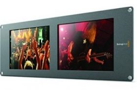 8型マルチSDI液晶2連モニター