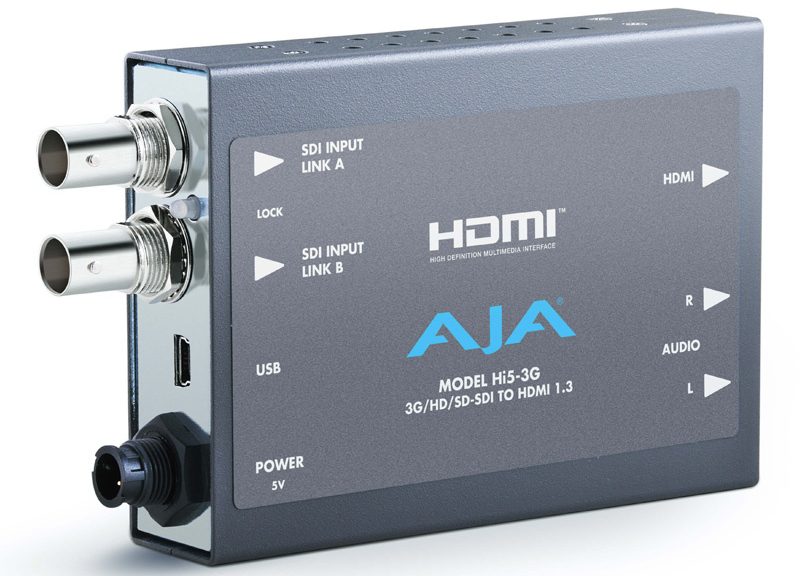 3GHD/SD-SDI→HDMIコンバーター