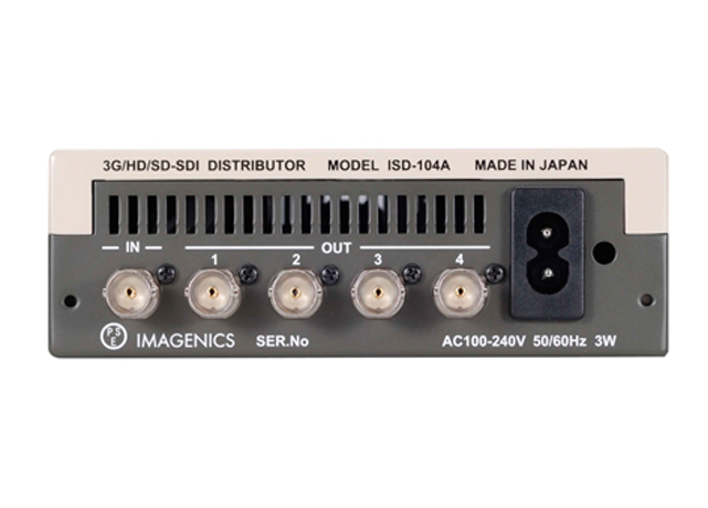 3G/HD/SD-SDI信号分配器(4分配)