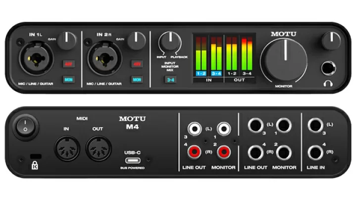 オーディオインターフェース  MOTU