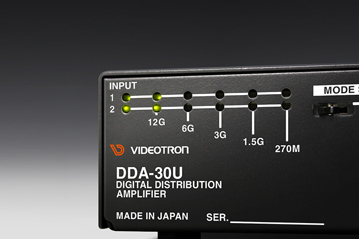 12G対応SDI分配器